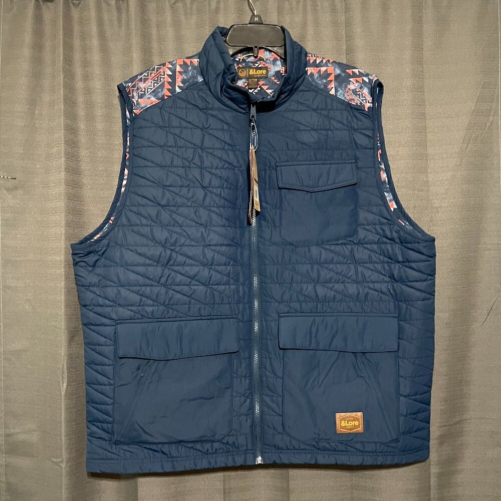 & Lore Blue Vest by Tahoe River